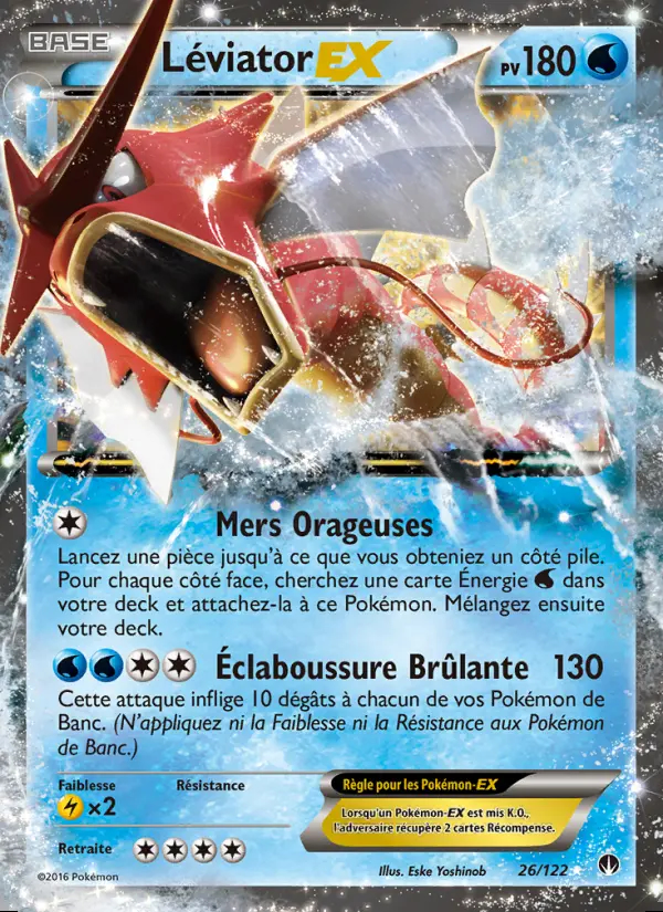 Image of the card Léviator EX