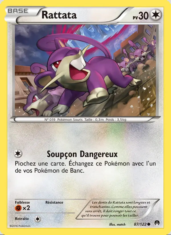Image of the card Rattata