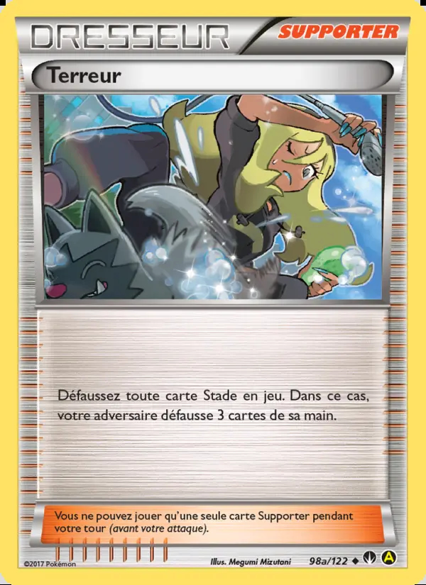 Image of the card Terreur