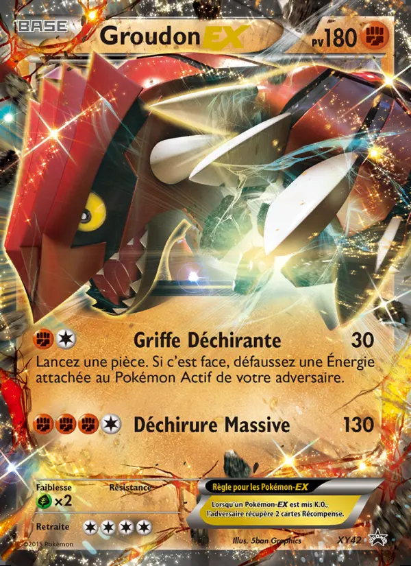 Image of the card Groudon EX
