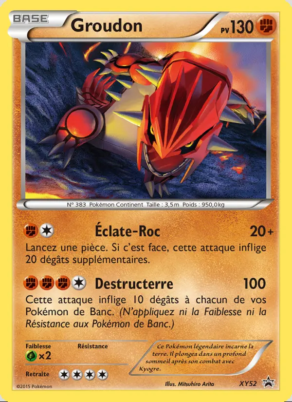 Image of the card Groudon